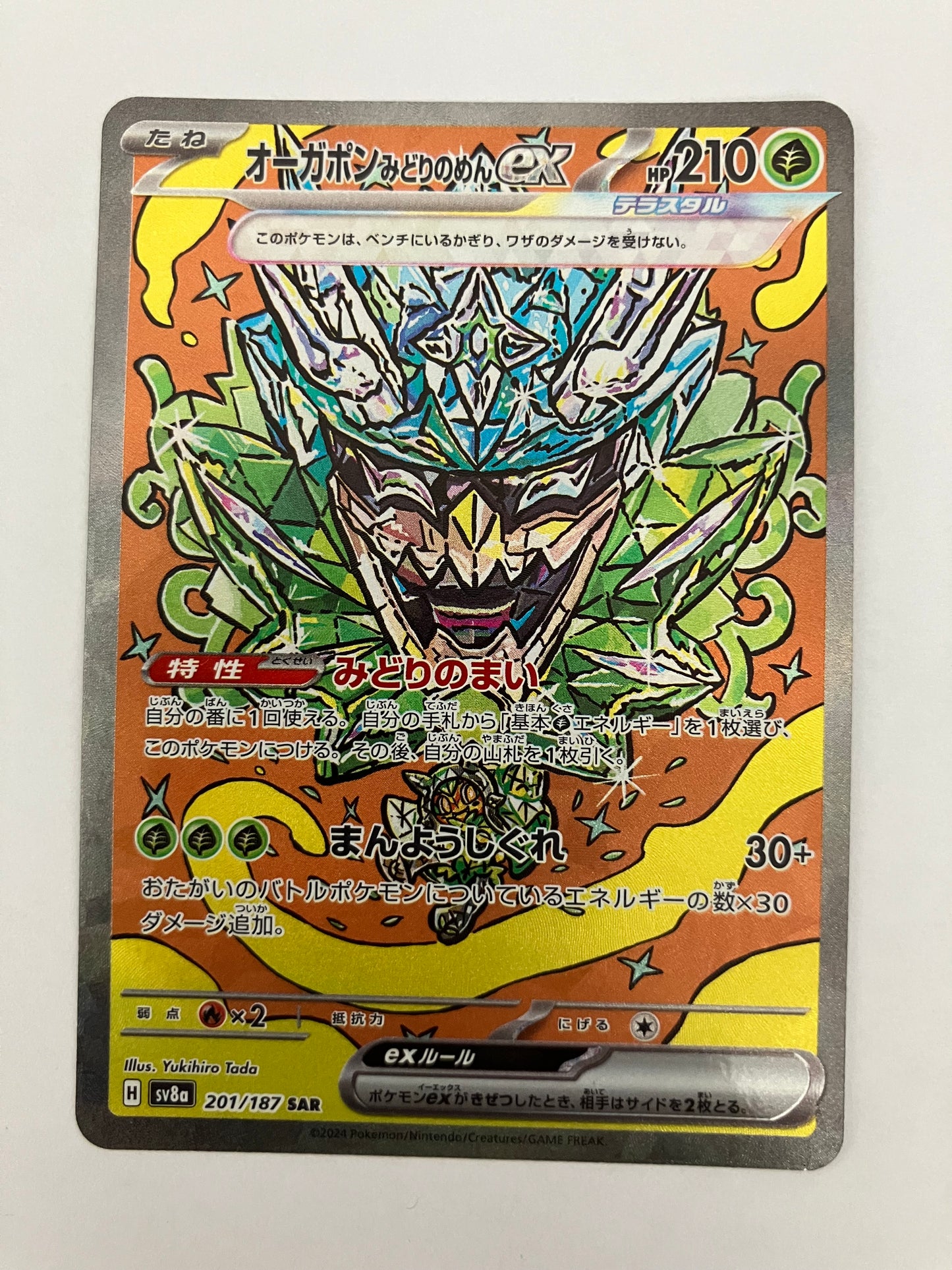 オーガポンみどりのめんex SAR